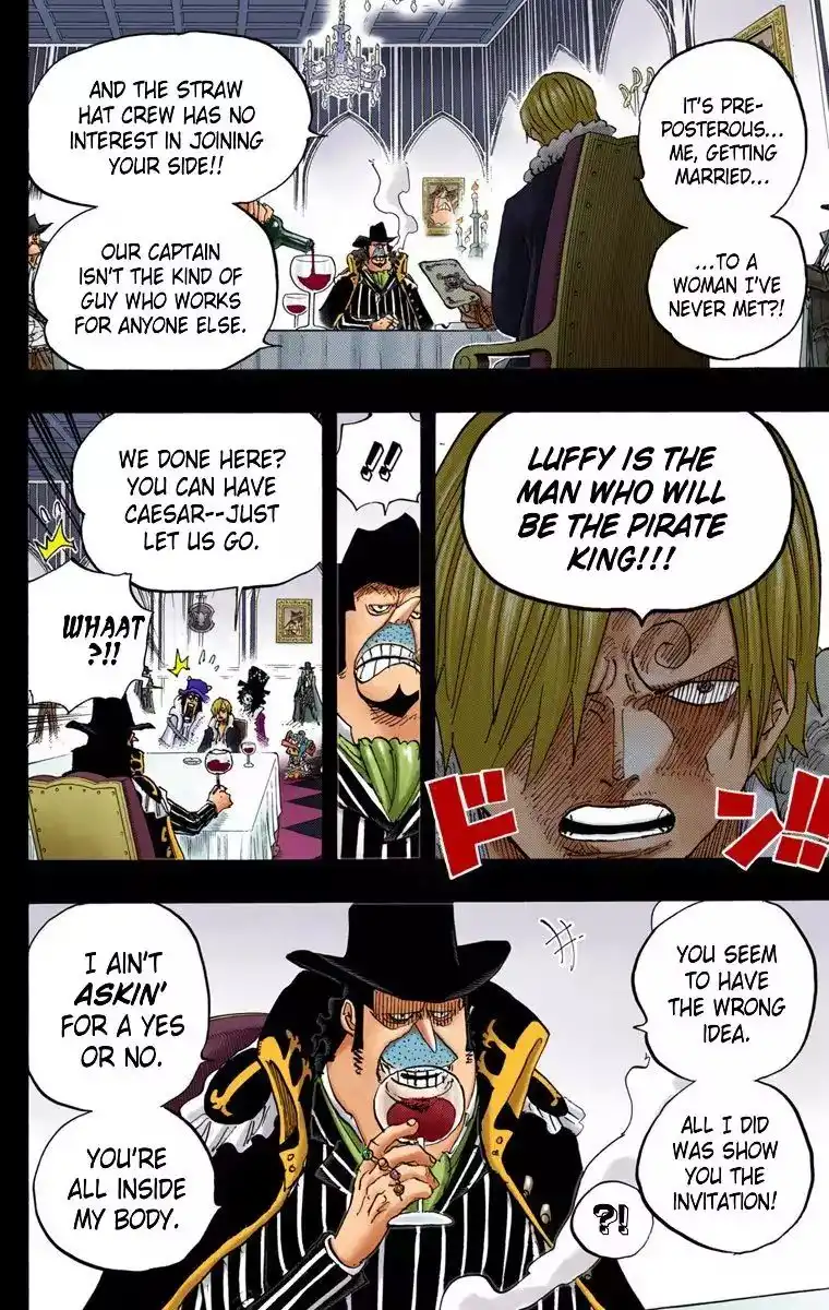 One Piece - Digital Colored Comics Chapter 813 6